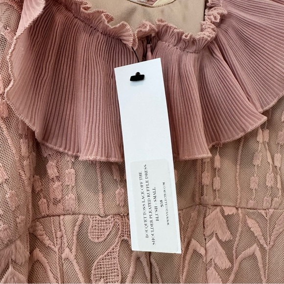 NWT Pink Corset Off The Shoulder Dress - Picture 10 of 10